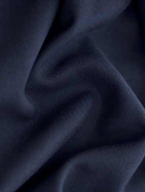 PLEATED TAILORED PANTS "BLUE" - Mosquets