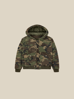 CARGO JACKET CAMOUFLAGE "OLIVE"
