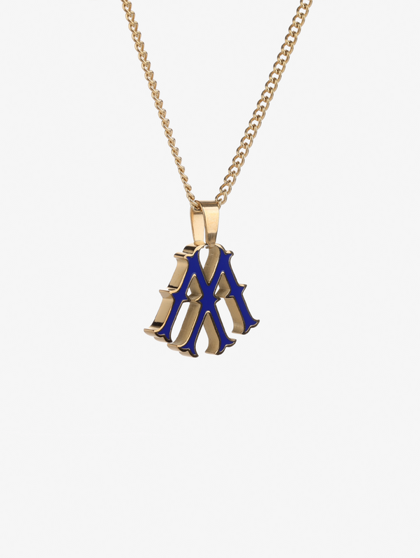 18K GOLD NECKLACE "M" - Mosquets
