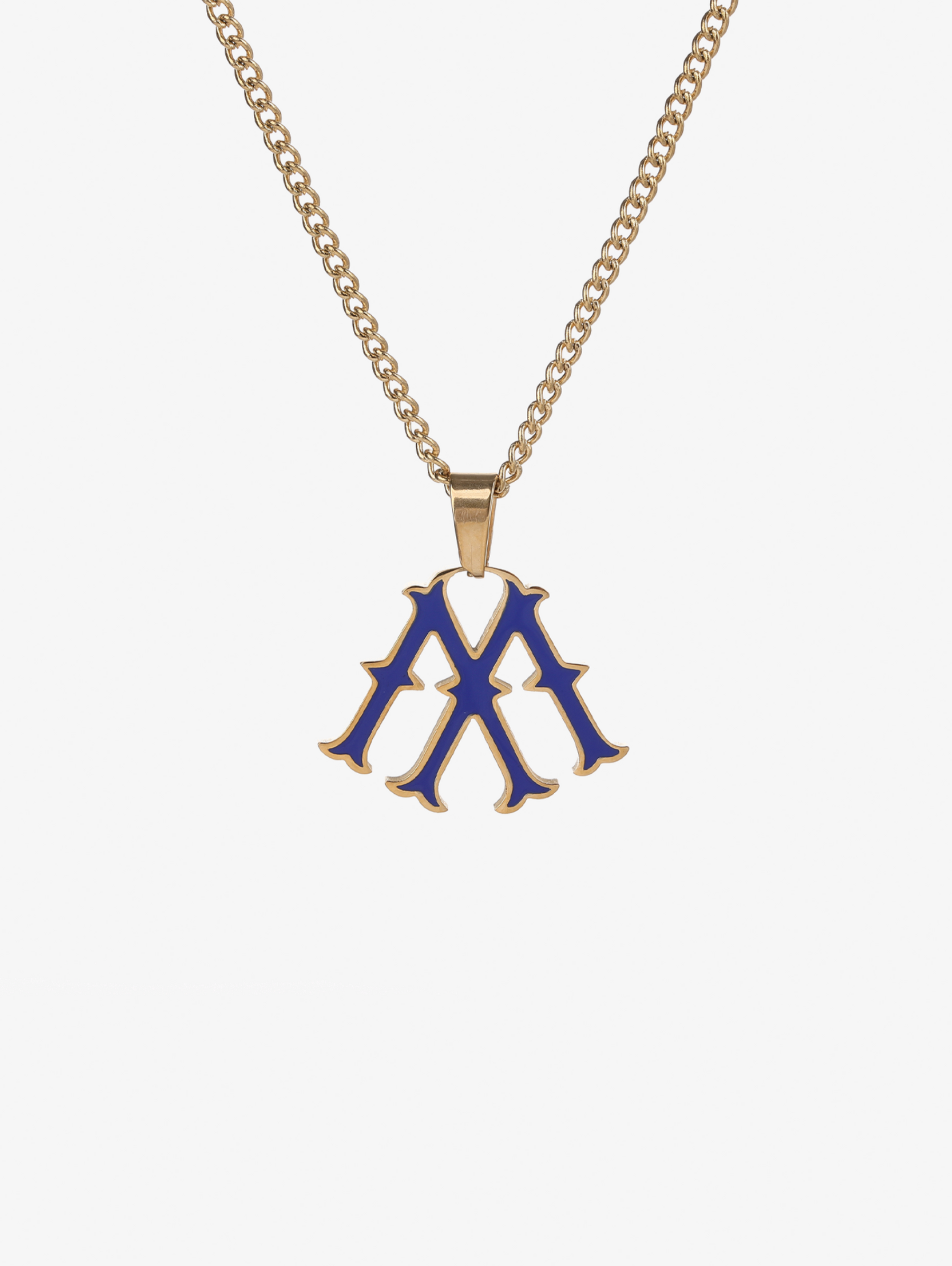 18K GOLD NECKLACE "M" - Mosquets