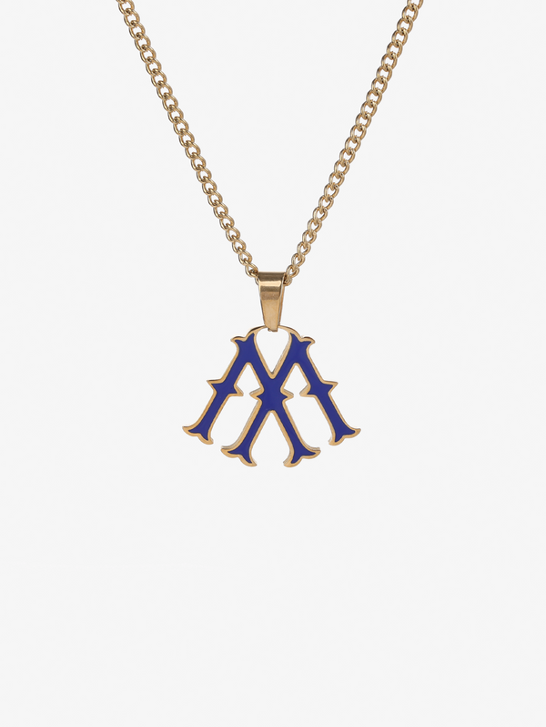 18K GOLD NECKLACE "M" - Mosquets