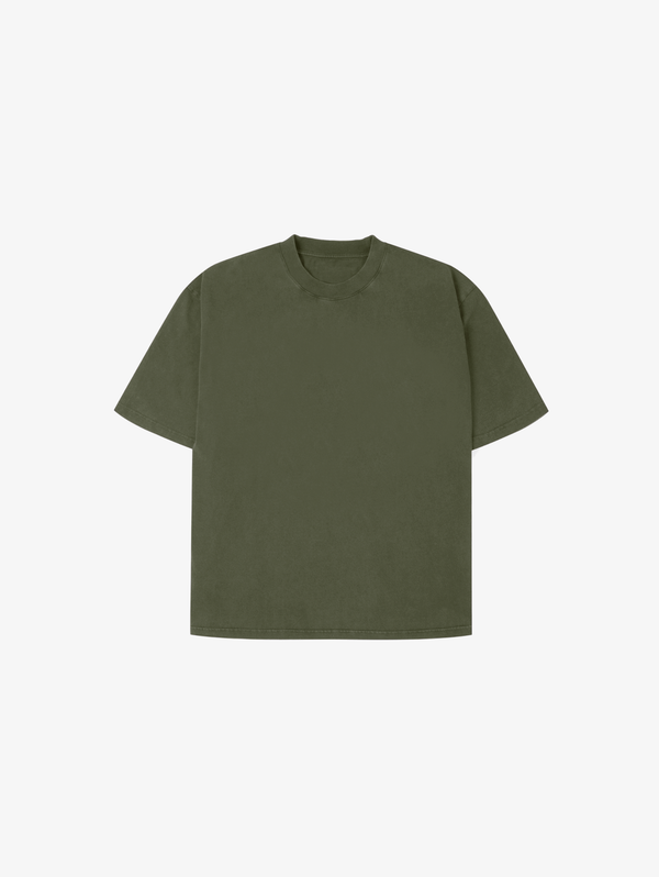 EVERYDAY T-SHIRT "VINTAGE OLIVE" - Mosquets