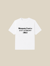 WHITE T-SHIRT "CREATIVE DEPT."