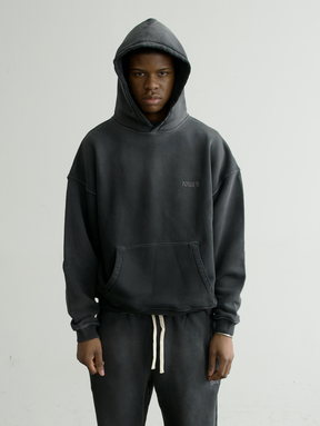 BLACK SUNFADED HOODED "EVERYDAYS"