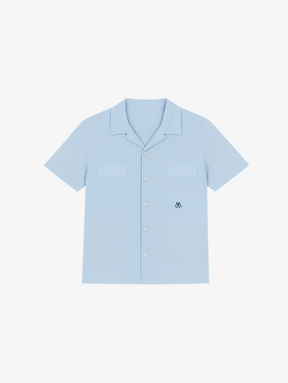 EVERYDAYS LIGHT BLUE RESORT SHIRT "M"