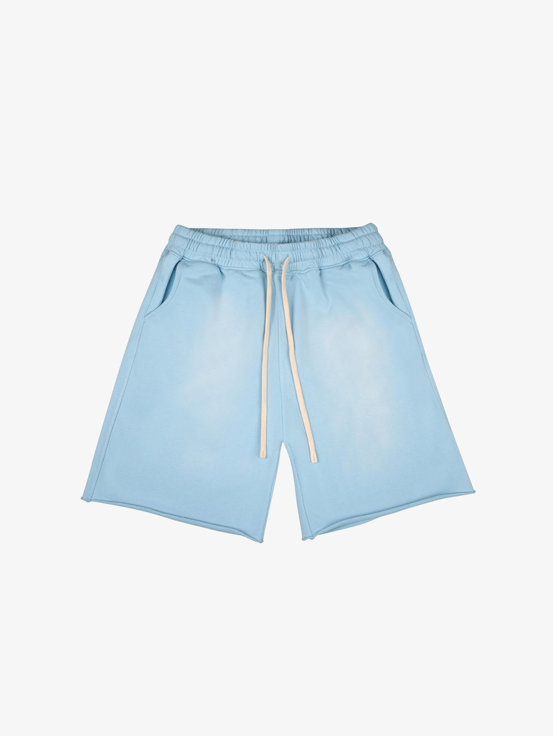 LIGHT BLUE SUNFADED EVERYDAYS SWEAT SHORTS