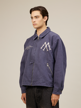 BLUE WORKER JACKET "NEW YORK"