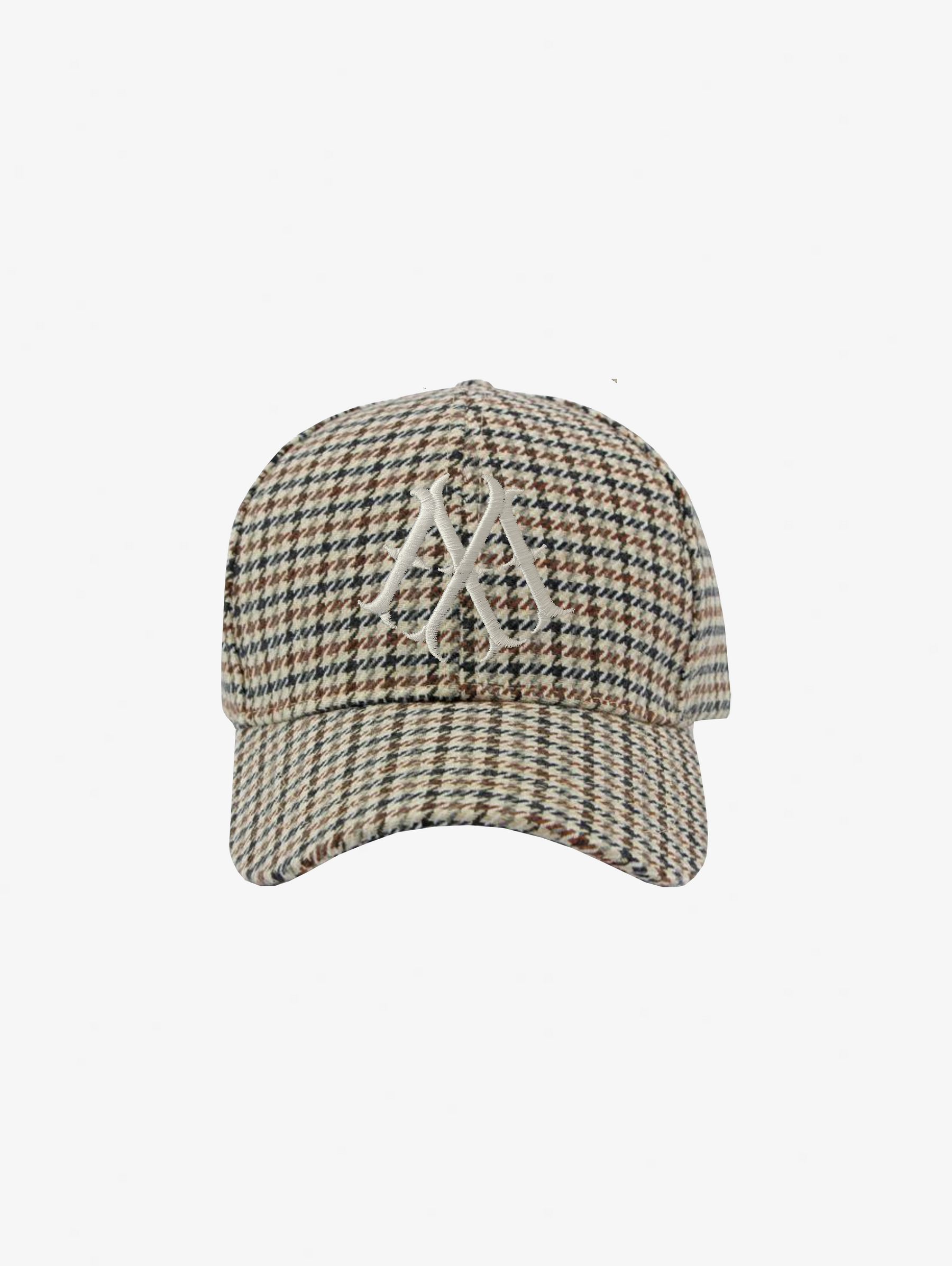 CHECK WOOL BASEBALL CAP "M"