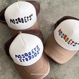 LIGHT BROWN MESH CAP "MOSQUETS STUDIOS" - Mosquets