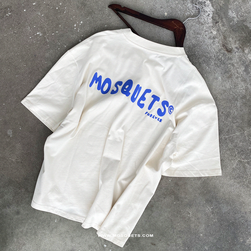 CREAM T-SHIRT "MOSQUETS FOREVER" - Mosquets