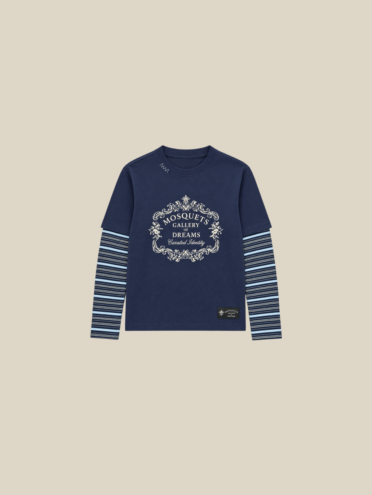 LONGSLEEVE STRIPE  LAYER SHIRT  "GALLERY"