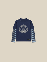 LONGSLEEVE STRIPE  LAYER SHIRT  "GALLERY"