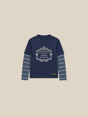 LONGSLEEVE STRIPE  LAYER SHIRT  "GALLERY"
