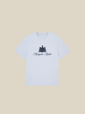 LIGHT BLUE T-SHIRT "ATELIER"
