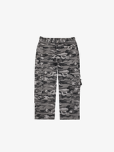 MULTIPOCKETS CARGO PANTS CAMOUFLAGE "GREY"
