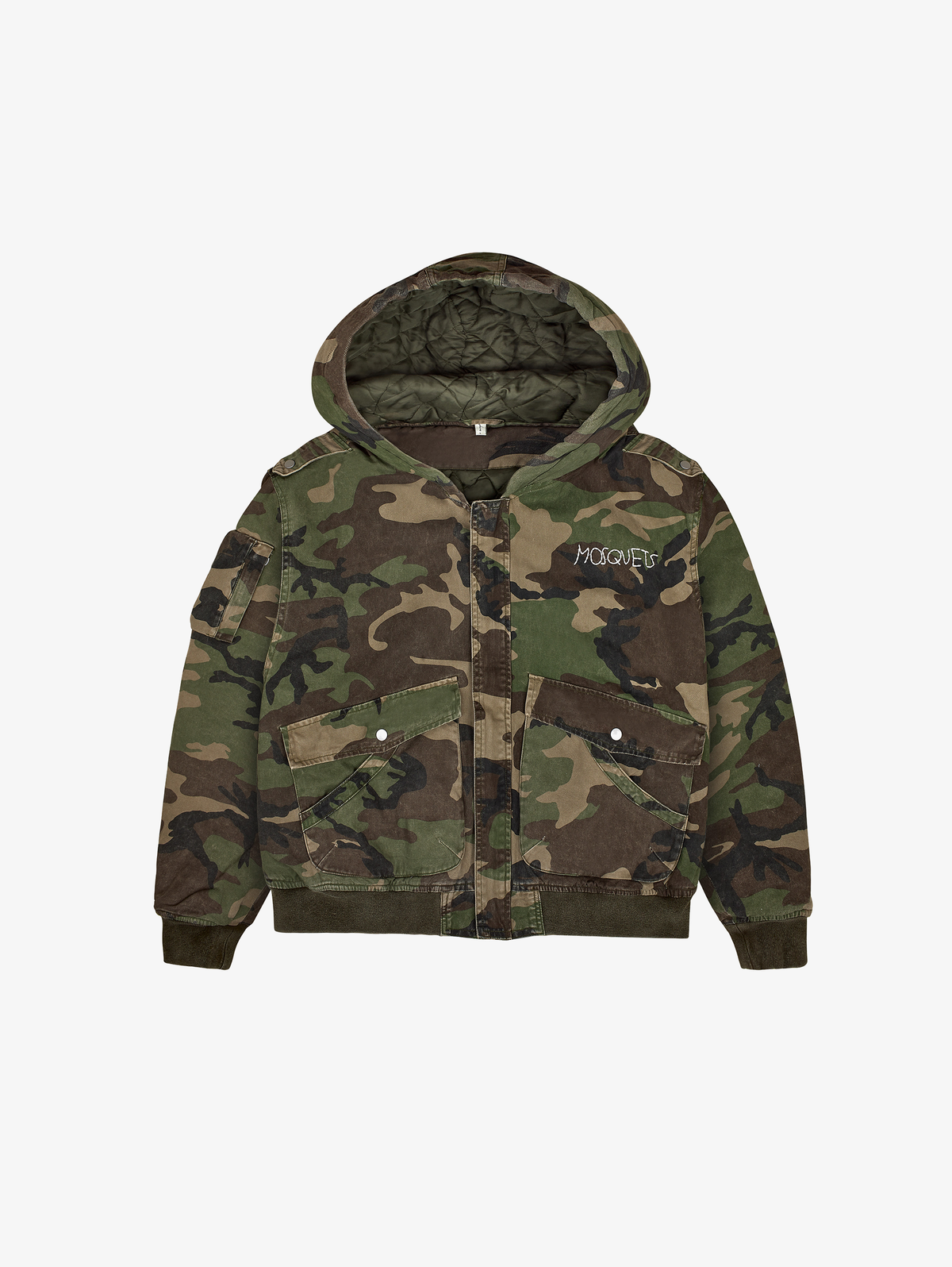 VINTAGE CAMOUFLAGE JACKET "OLIVE"