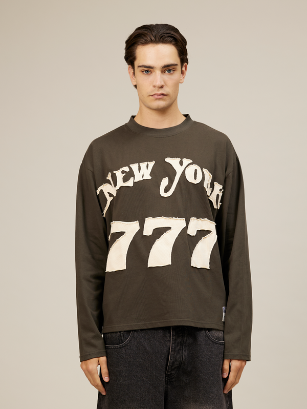 GREY LONGSLEEVE "777"