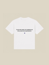 WHITE T-SHIRT "TALENT" - Mosquets