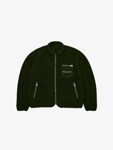 OLIVE FLEECE JACKET "MOSQUETS"