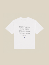 WHITE T-SHIRT "DREAMS" - Mosquets