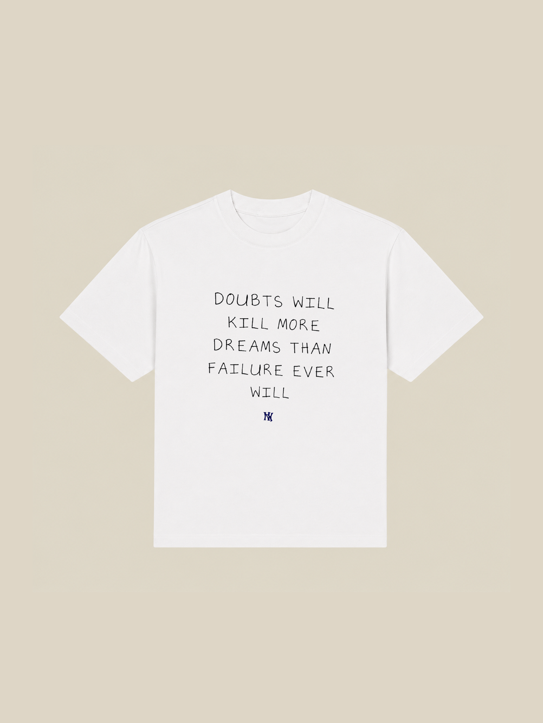 WHITE T-SHIRT "DREAMS" - Mosquets