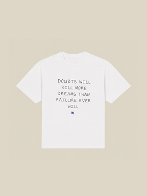 WHITE T-SHIRT "DREAMS" - Mosquets