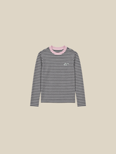 STRIPE LONGSLEEVE  "BROWN" - Mosquets
