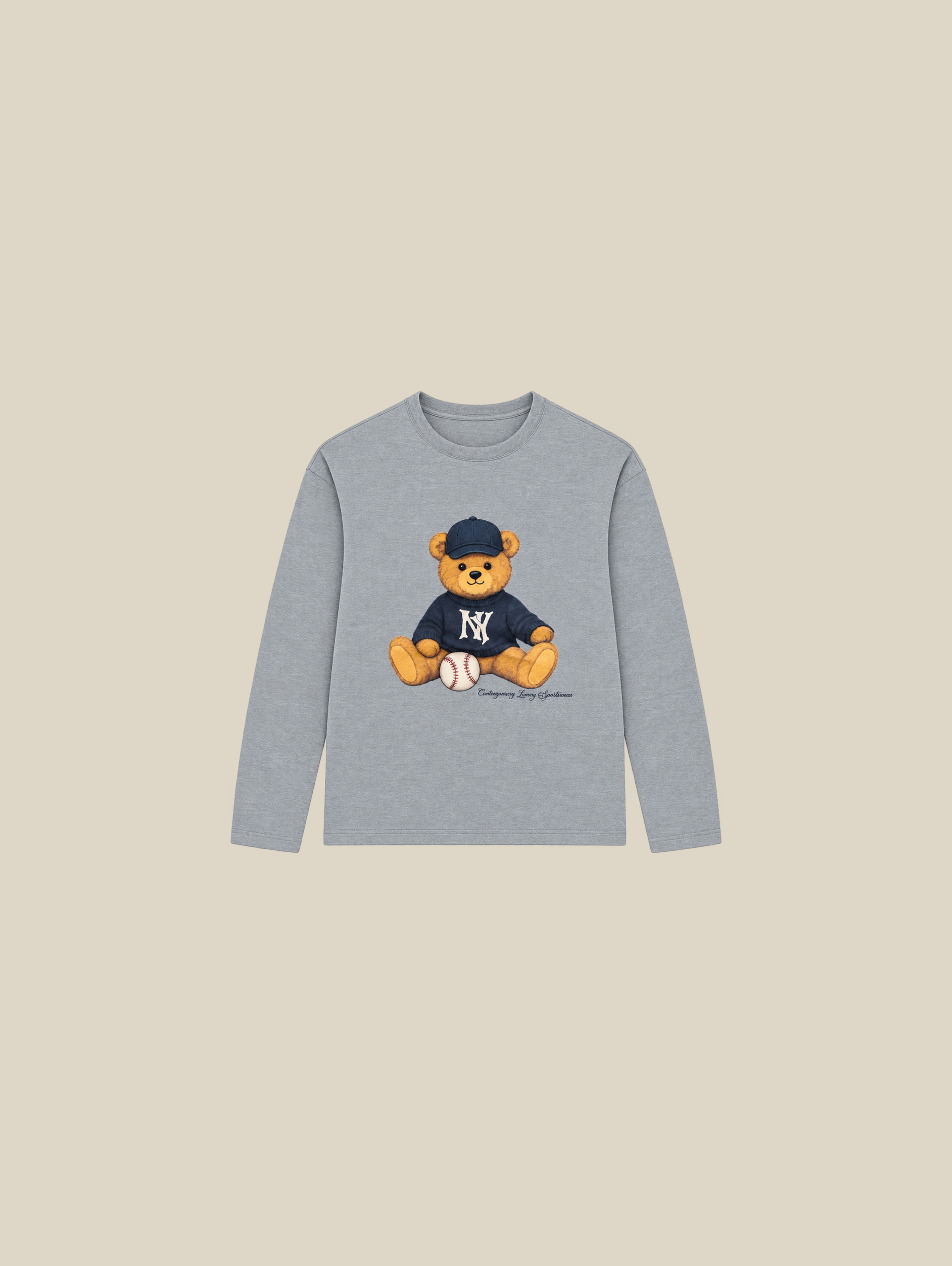 GREY MELANGE LONGSLEEVE  