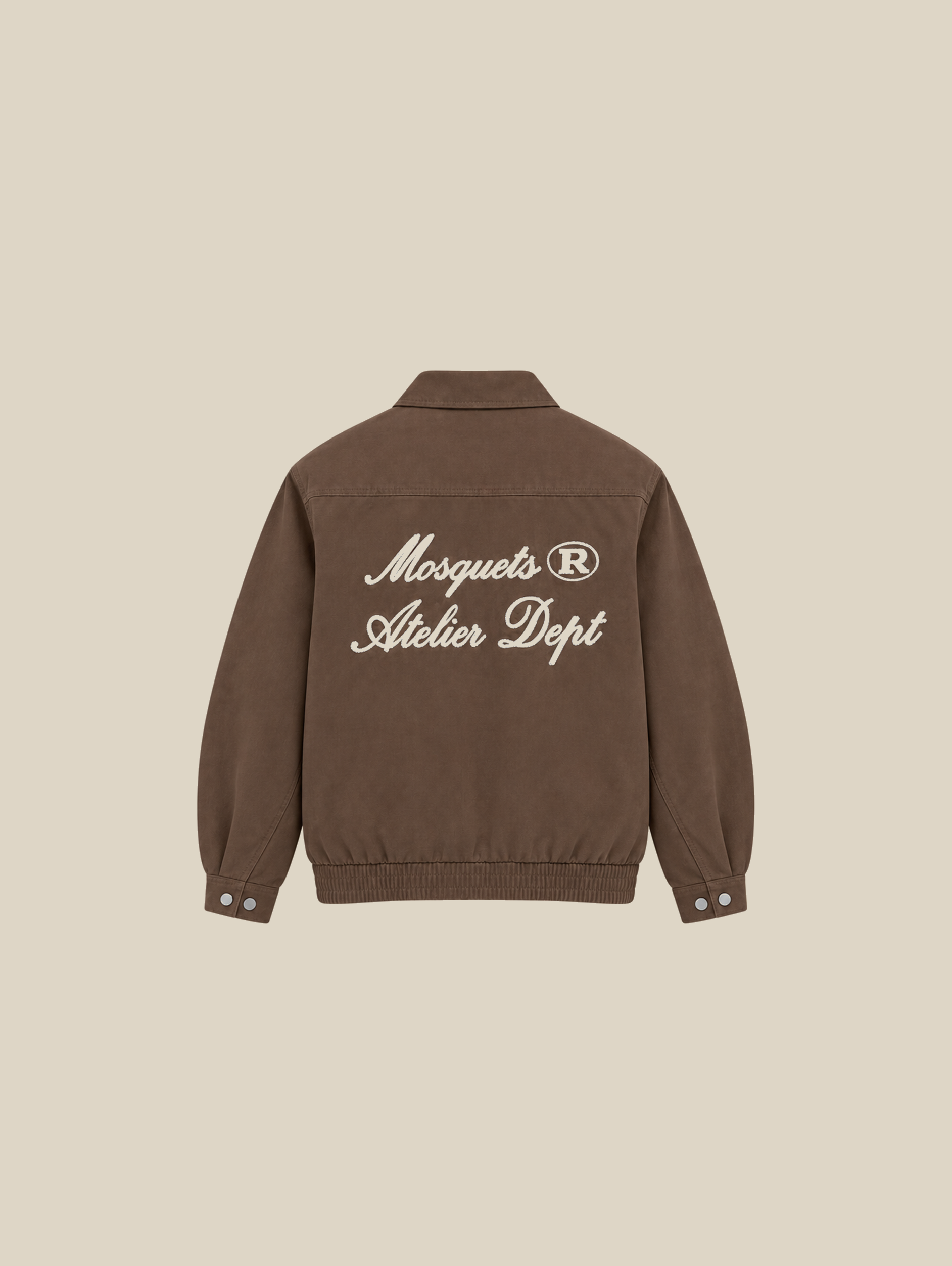BROWN TWILL JACKET 