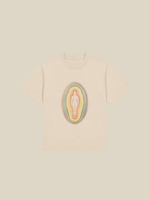 BEIGE T-SHIRT "HUMAN AURA" - Mosquets
