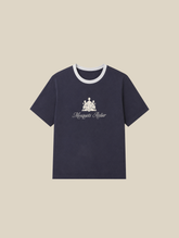 BLUE CONTRAST T-SHIRT "ATELIER"