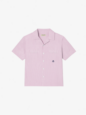 ROSA/ WHITE STRIPE OXFORD SHIRT "M"