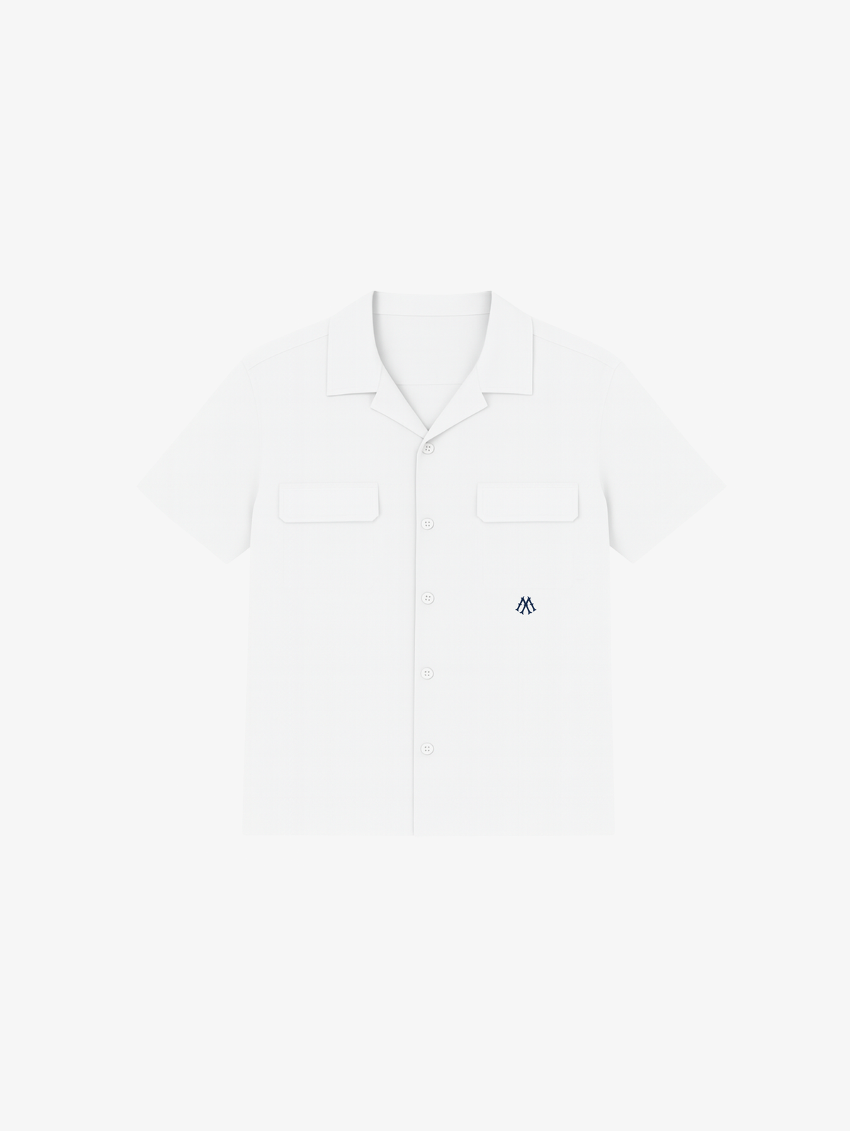 EVERYDAYS WHITE RESORT SHIRT "M"