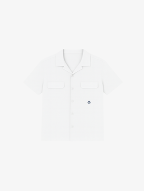 EVERYDAYS WHITE RESORT SHIRT "M"