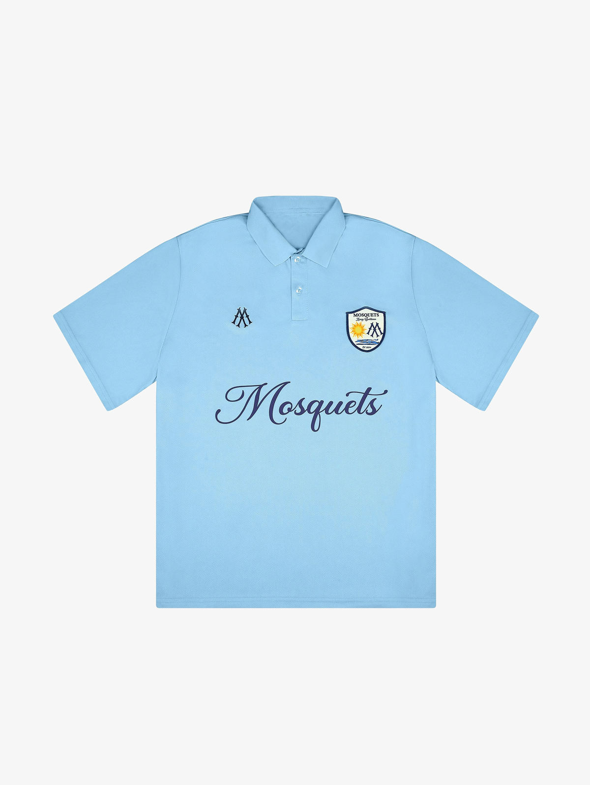 LIGHT BLUE SOCCER JERSEY "777"