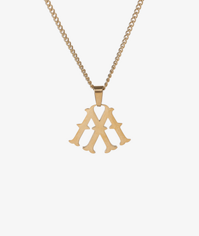 18K GOLD NECKLACE "M" - Mosquets