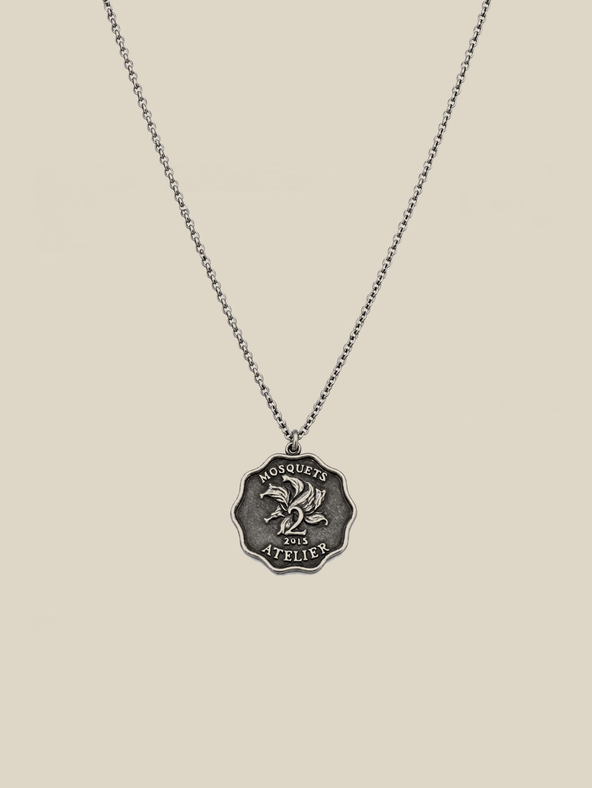 COIN NECKLACE "MOSQUETS ATELIER" - Mosquets