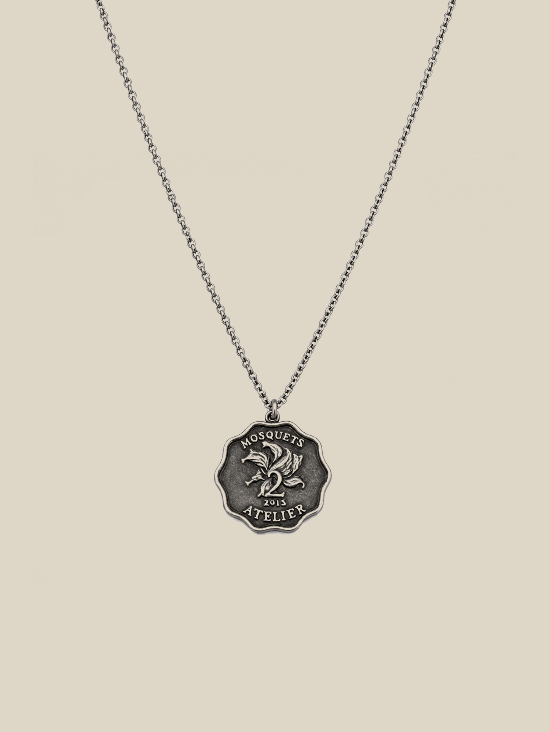 COIN NECKLACE "MOSQUETS ATELIER"