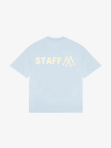 LIGHT BLUE T-SHIRT "STAFF"