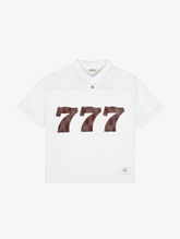 WHITE MESH FOOTBALL JERSEY "JACKPOT"