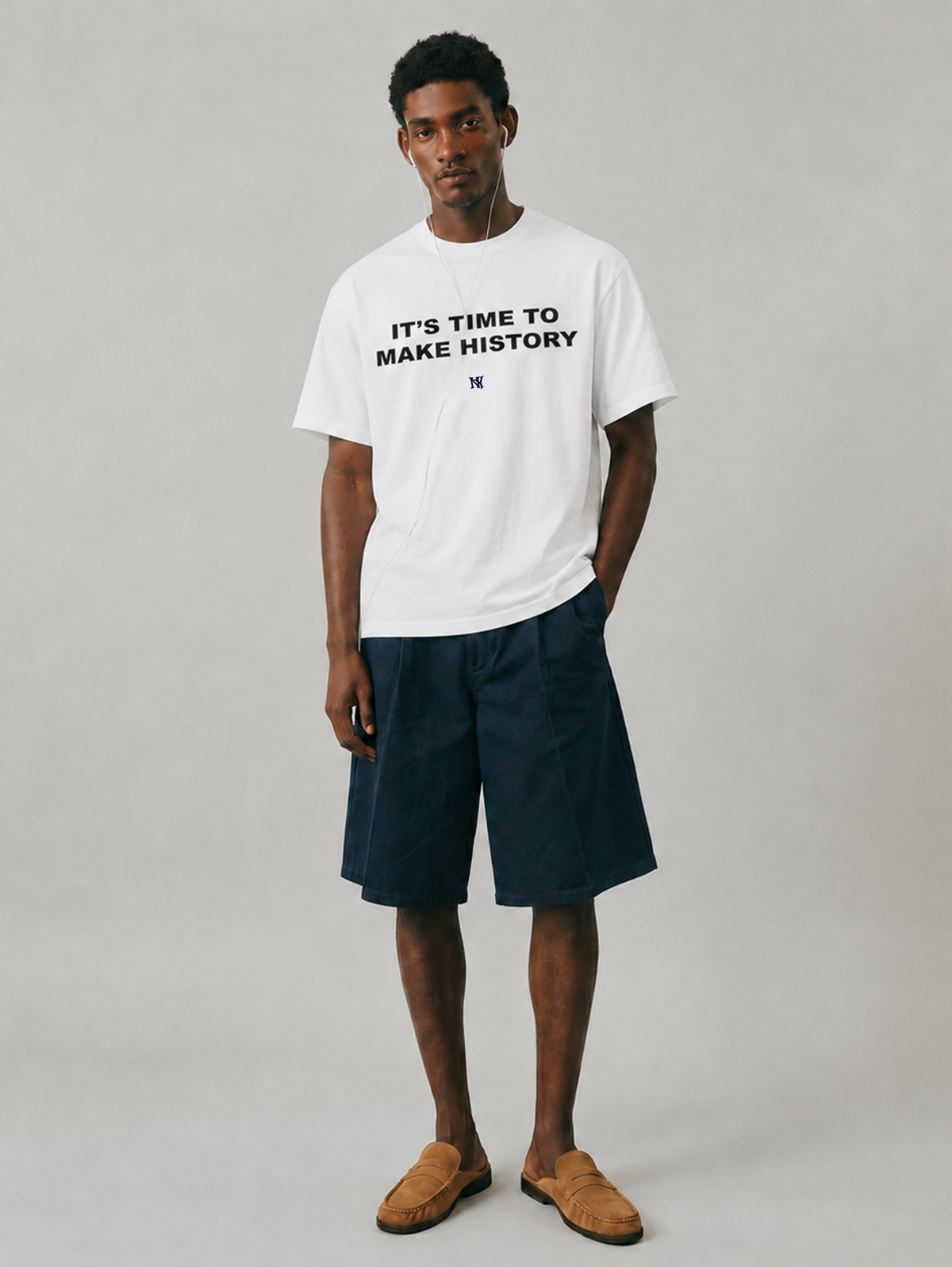 WHITE T-SHIRT "HISTORY" - Mosquets