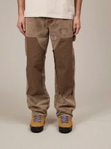 VINTAGE CARPENTER PANTS "BROWN" - Mosquets