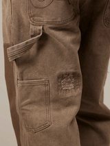 VINTAGE CARPENTER PANTS "BROWN" - Mosquets