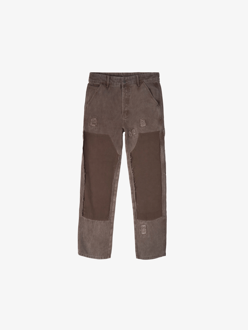 VINTAGE CARPENTER PANTS "BROWN" - Mosquets