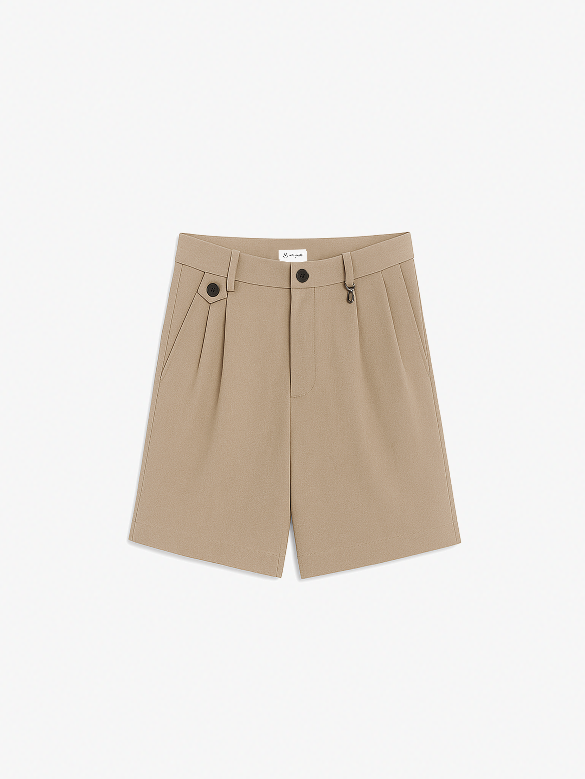 PLEATED SHORTS 