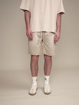 BEIGE SUNFADED EVERYDAYS SWEAT SHORTS