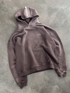BROWN SUNFADED HOODED "EVERYDAYS"