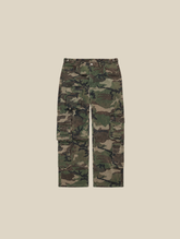 MULTIPOCKETS CARGO PANTS CAMOUFLAGE "OLIVE"