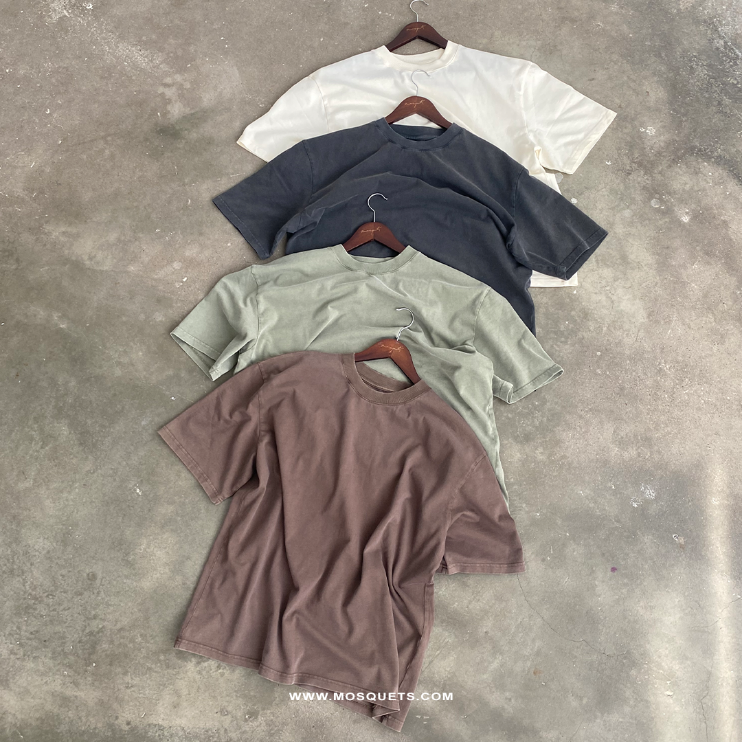 EVERYDAY T-SHIRT "VINTAGE BROWN" - Mosquets