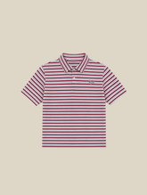 RED STRIPE POLO SHIRT "MOSQUETS"